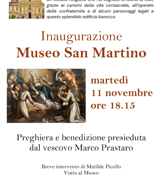 Inaugurazione Museo di San Martino e Mostra di volumi dell'Encyclopédie Francoise - Asti Inaugurazione Museo di San Martino e Mostra di volumi dell'Encyclopédie Francoise - Asti