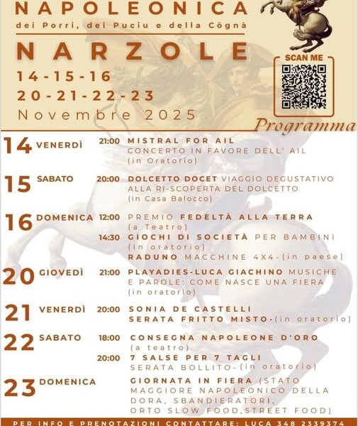 Fiera Napoleonica dei porri, dei puciu e della cognà -  Narzole (CN)