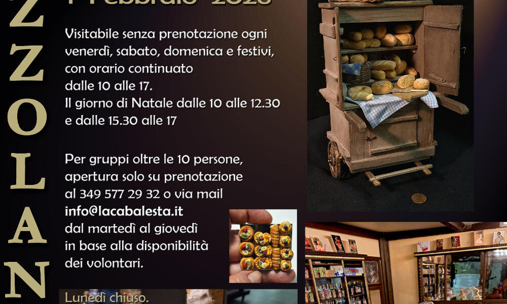 Il grande presepe di Annarosa Nicola a Vezzolano - Albugnano