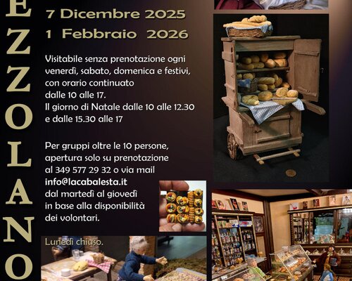 Il grande presepe di Annarosa Nicola a Vezzolano - Albugnano