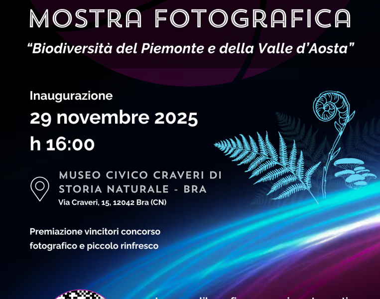 Mostra fotografica "Biodiversità del Piemonte e della Valle d'Aosta" - Bra
