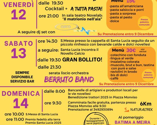 Fiera  di Santa Lucia - Novello (CN)