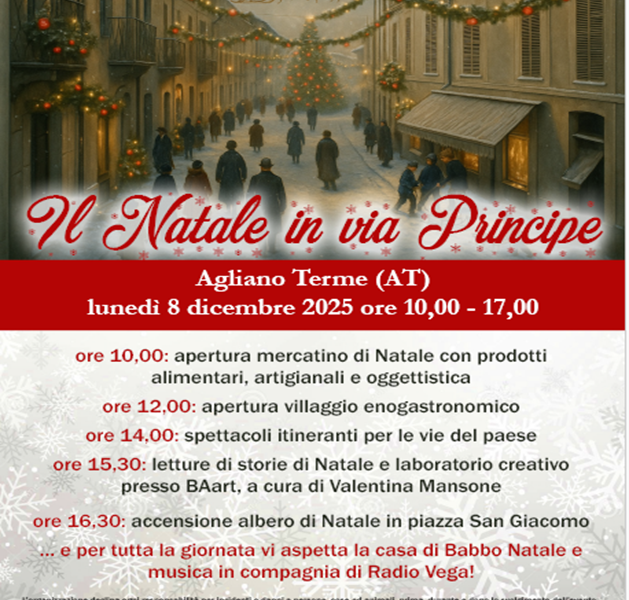 Christmas in Via Principe - Agliano Terme