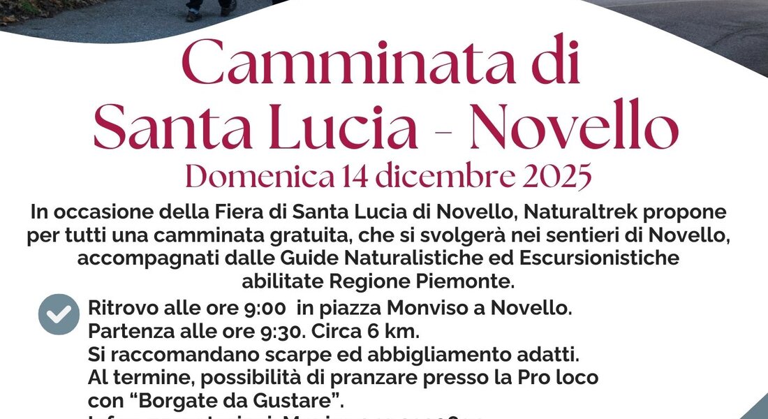 Camminata e Fiera di Santa Lucia - Novello