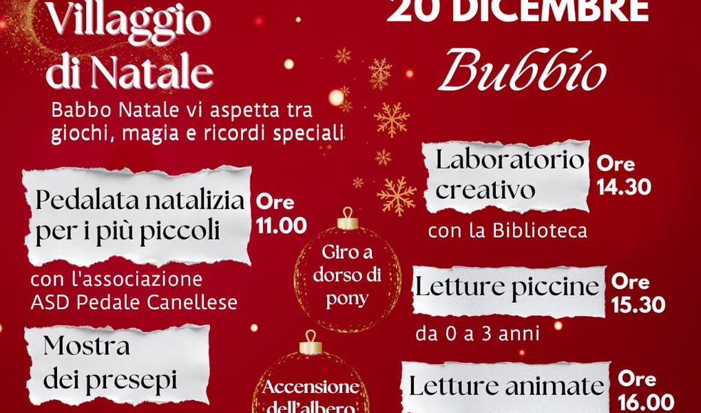 "Un giorno di Natale" -  Bubbio (AT)