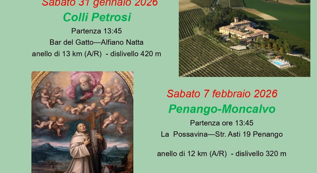 Camminate di Febbraio - Castell'Alfero (AT)