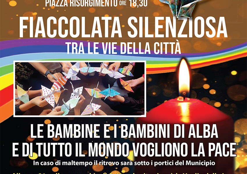 Silent torchlight procession - Alba