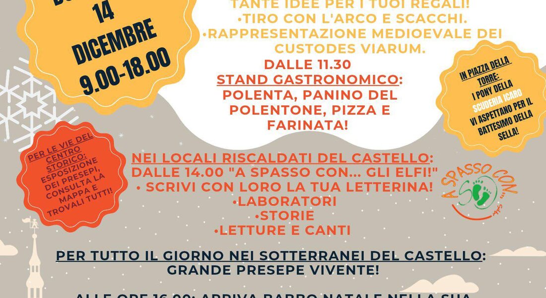 Mercatino di Natale - Monastero Bormida (AT) 