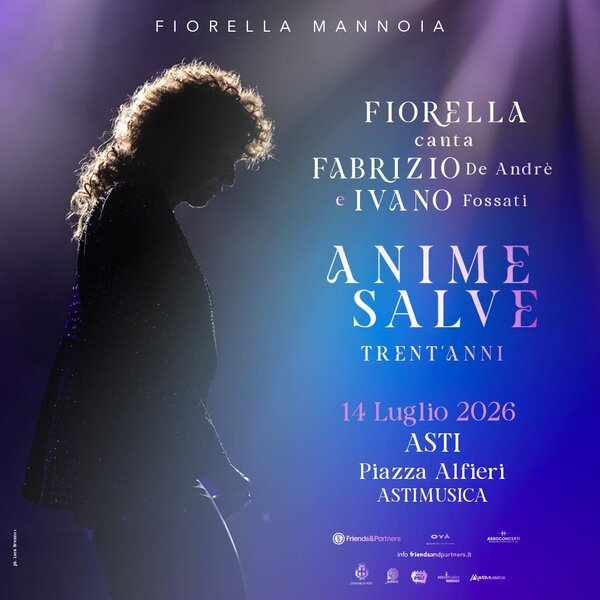 Astimusica 2026 - Fiorella Mannoia  - Asti