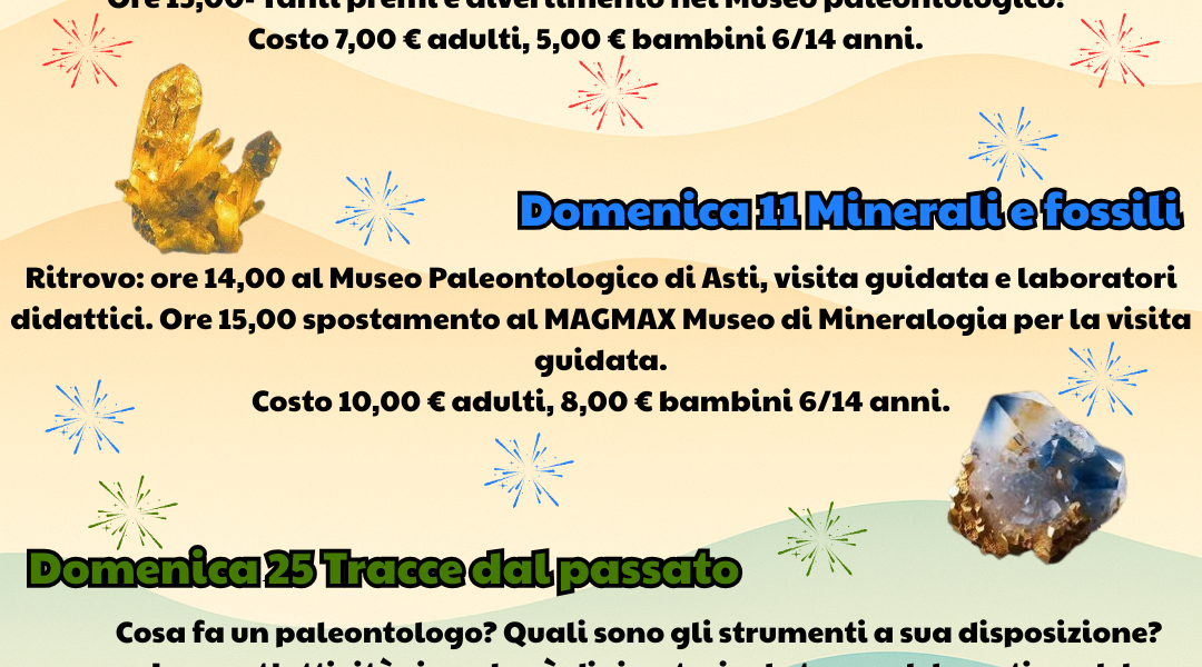 Family Days at the Paleontological Museum - Asti