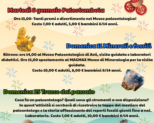 Family Days at the Paleontological Museum - Asti