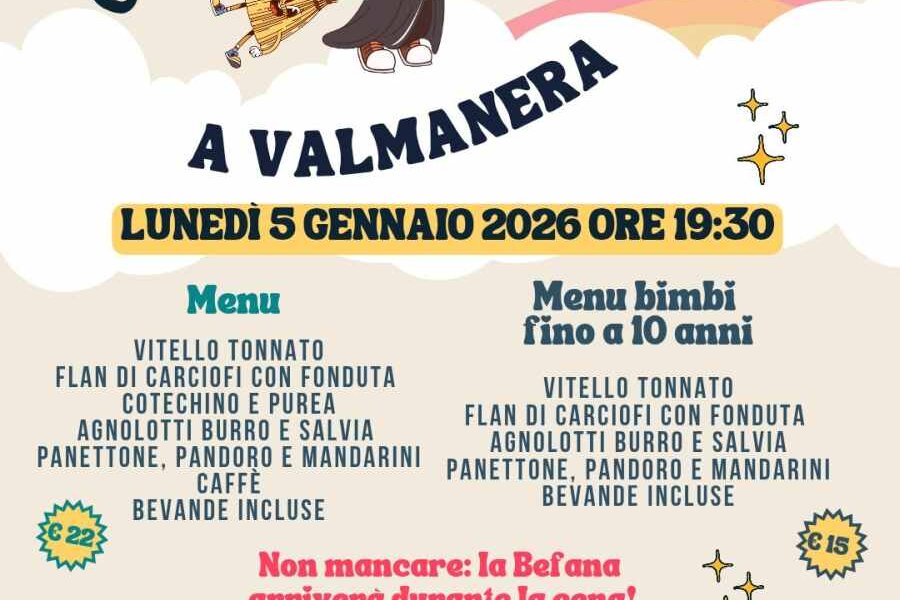 Cena con la Befana - Asti - Frazione Valmanera