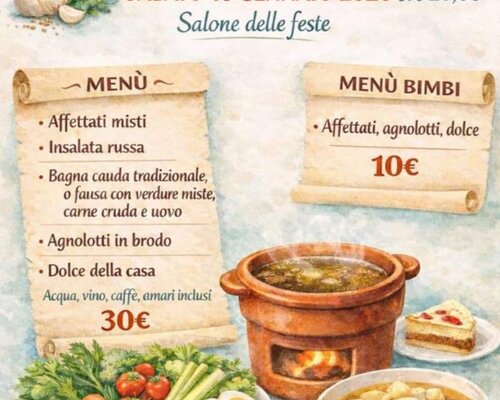 Bagna Cauda - Fraz. S.Caterina - Rocca d'Arazzo (AT)