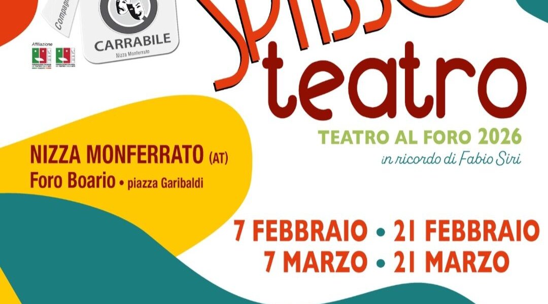 SPASSOteatro -Teatro al Foro 2026 - Nizza Monferrato (AT)