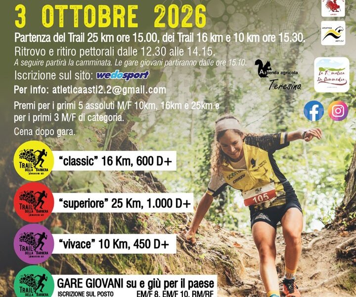 Trail della Barbera - Mongardino (AT)