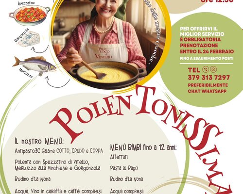Polentonissima ai 3 gusti - Vinchio (AT)