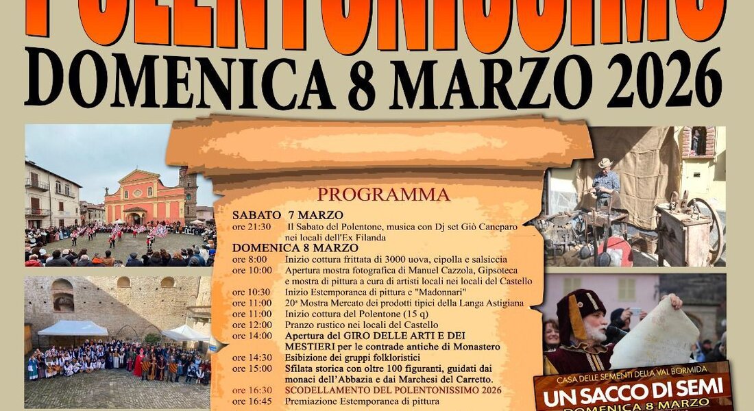 Polentonissimo 2026 - Monastero Bormida (AT)