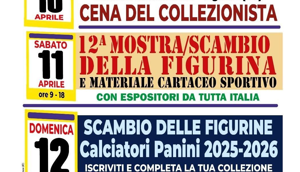 17^ edizione Giornate delle Figurine - Asti