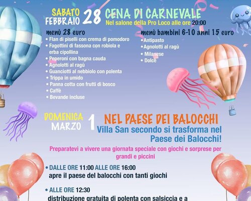 Carnevale di  Villa - Villa San Secondo (AT)