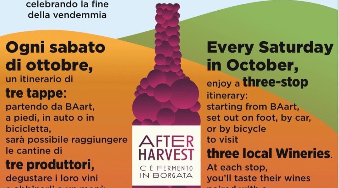 "After Harvest: c'è fermento in borgata!" - Agliano Terme (AT)