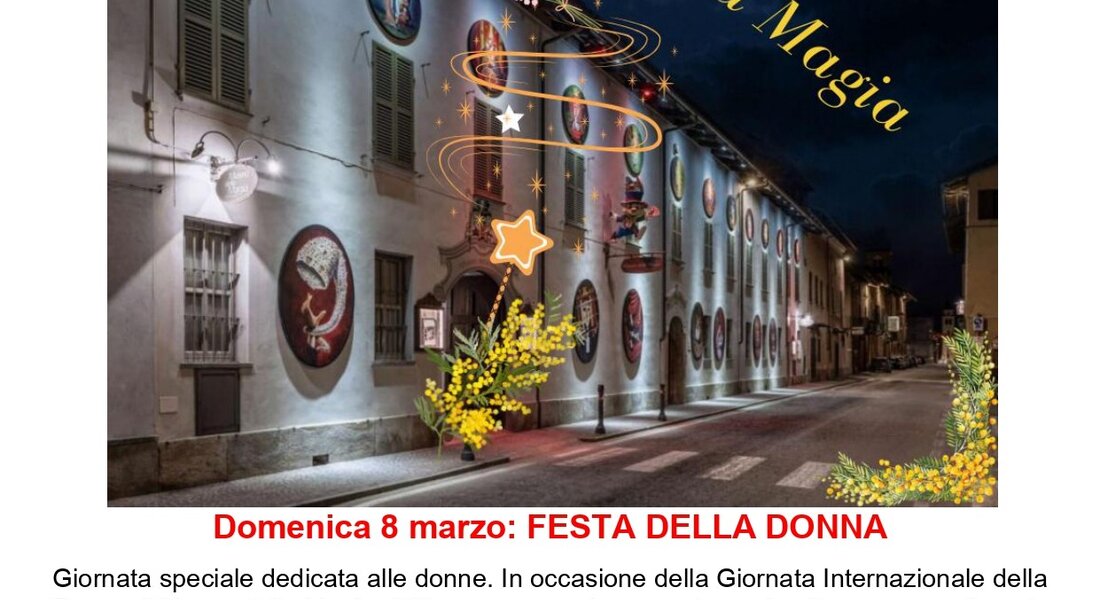 Festa della donna al Museo della Magia - Cherasco (CN)