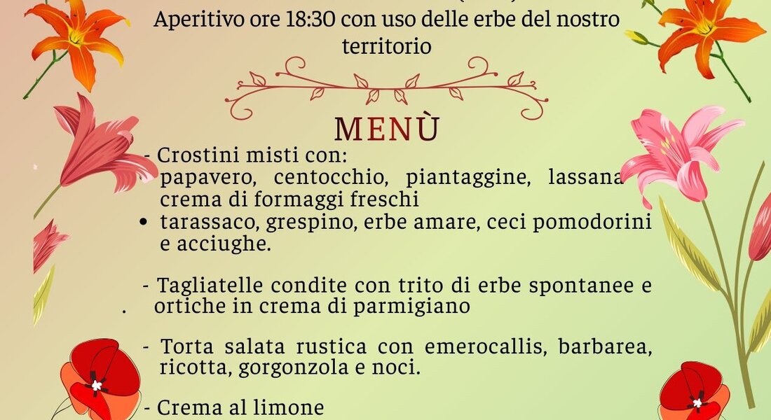 Alla scoperta delle Erbe commestibili - Castell'Alfero (AT)