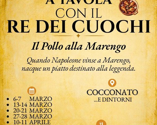 A tavola  con il Re dei cuochi - Cocconato