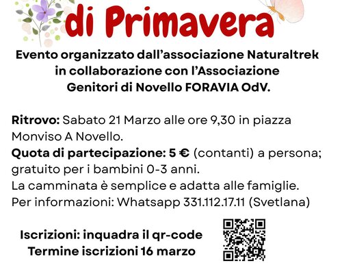 Camminata di Primavera - Novello (CN)