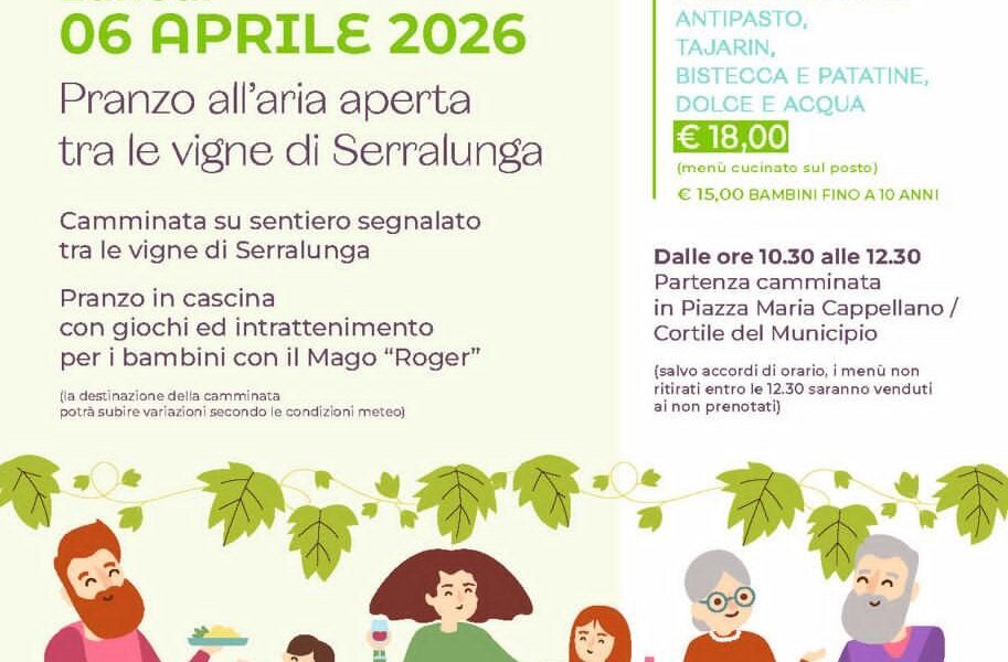 Pasquetta tra le vigne - Serralunga d'Alba