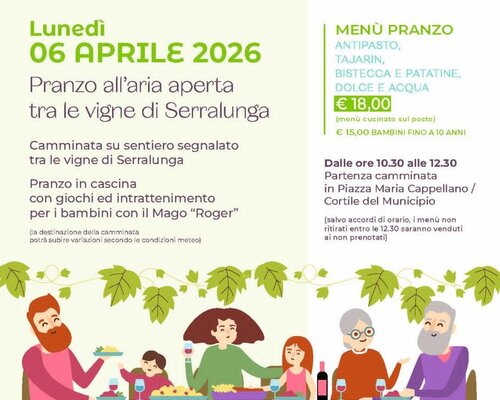 Pasquetta tra le vigne - Serralunga d'Alba