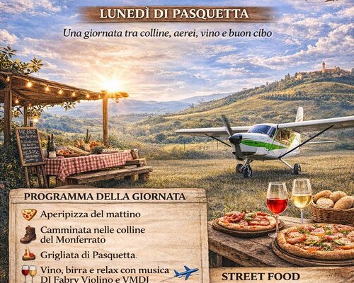 Pasquetta tra cielo e colline - Boglietto di Costigliole d'Asti (AT)