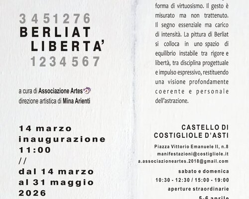 Mostra "Sintesi" - Castello di Costigliole d'Asti