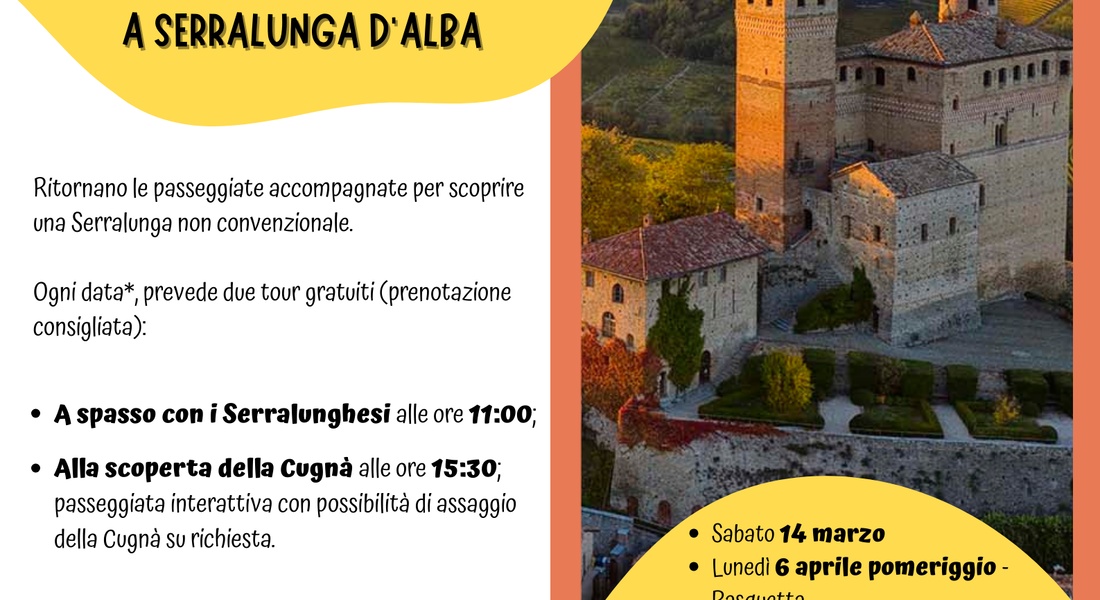 Passeggiate accompagnate - Serralunga d'Alba
