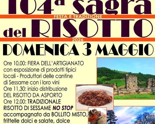 104a Sagra del Risotto - Sessame (AT)