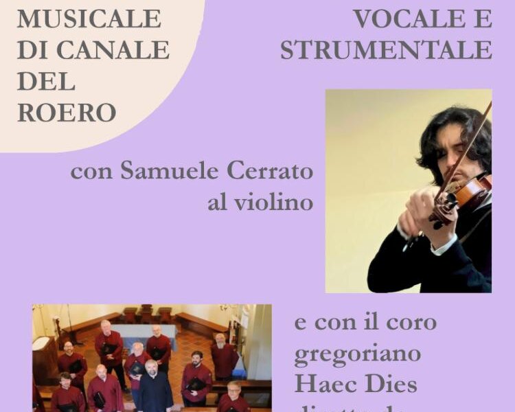 Concerto vocale e strumentale - Canale