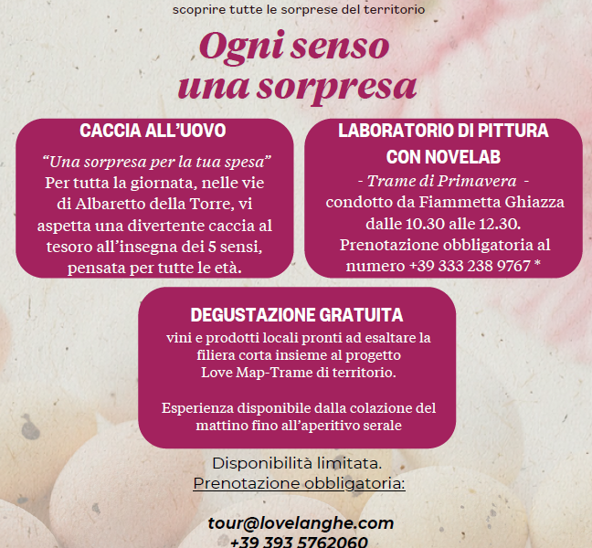 Sensovia - Albaretto della Torre