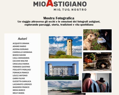 Mostra fotografica "MioAstigiano. Mio,tuo,nostro" - Asti