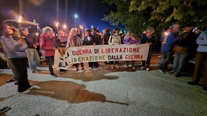 Fiaccolata della Liberazione -Alba