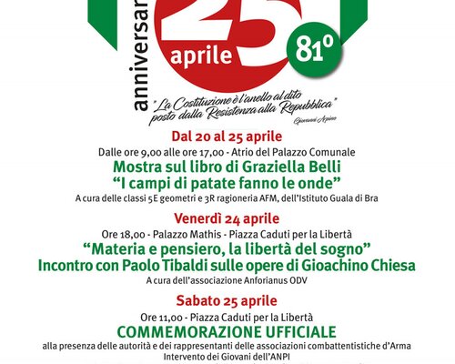 80° Anniversario della Liberazione - Bra