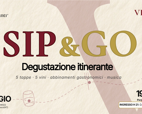 "Sip & Go" Degustazione itinerante - Castelnuovo Don Bosco