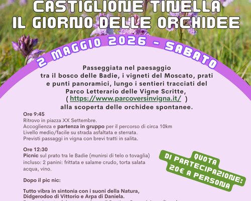 Il giorno delle orchidee - Castiglione Tinella (CN) 