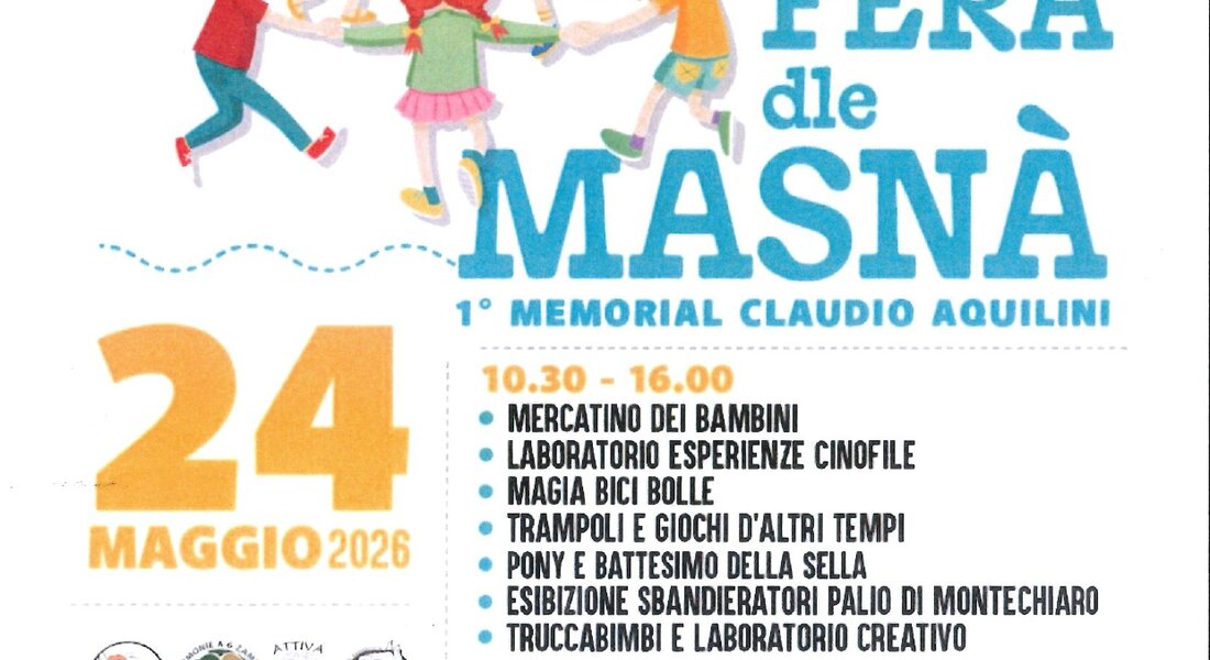 "Fera dle Masnà2 -1° Memorial Claudio Aquilini - Chiusano d'Asti