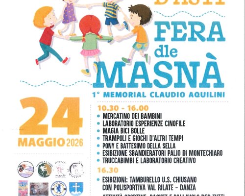 "Fera dle Masnà2 -1° Memorial Claudio Aquilini - Chiusano d'Asti