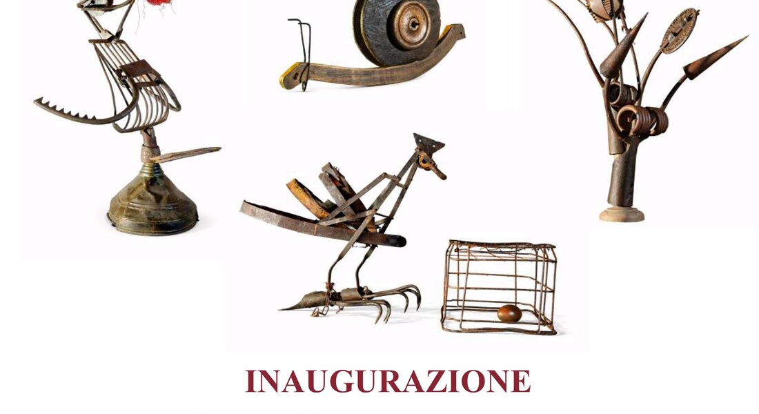 Exhibitions "Seconda Vita-In Equilibrio" e " Galassie di Metallo"- Mombercelli 