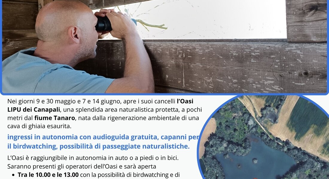 Eventi e aperture Oasi dei Canapali - Magliano Alfieri