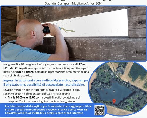Eventi e aperture Oasi dei Canapali - Magliano Alfieri