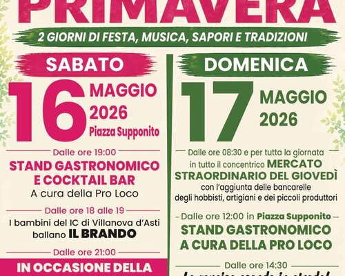 Spring Fair - Villanova d'Asti