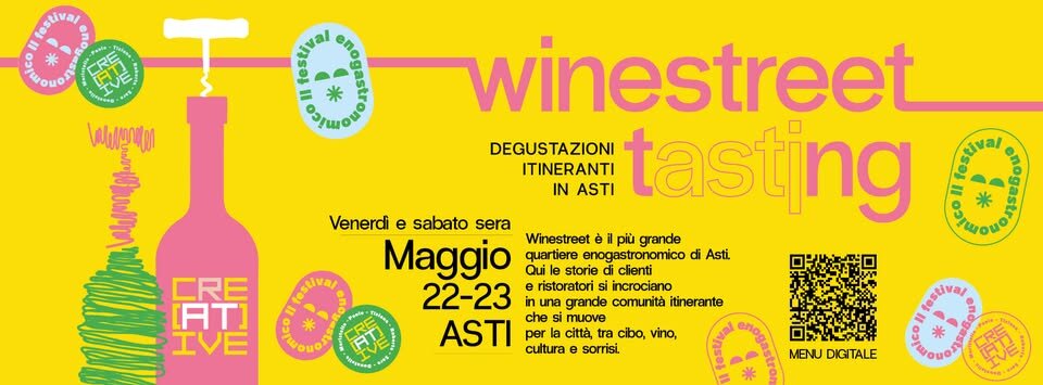 WINE STREET tasting - Asti (AT)