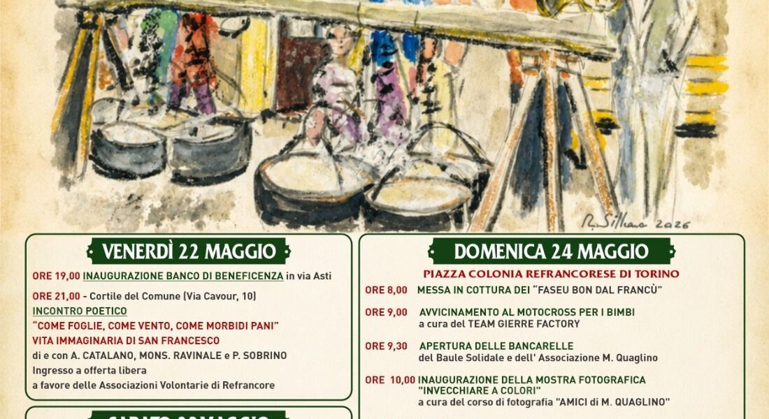 106a Festa di Pentecoste e dei "Faseu bon dal Francù" - Refrancore (AT)