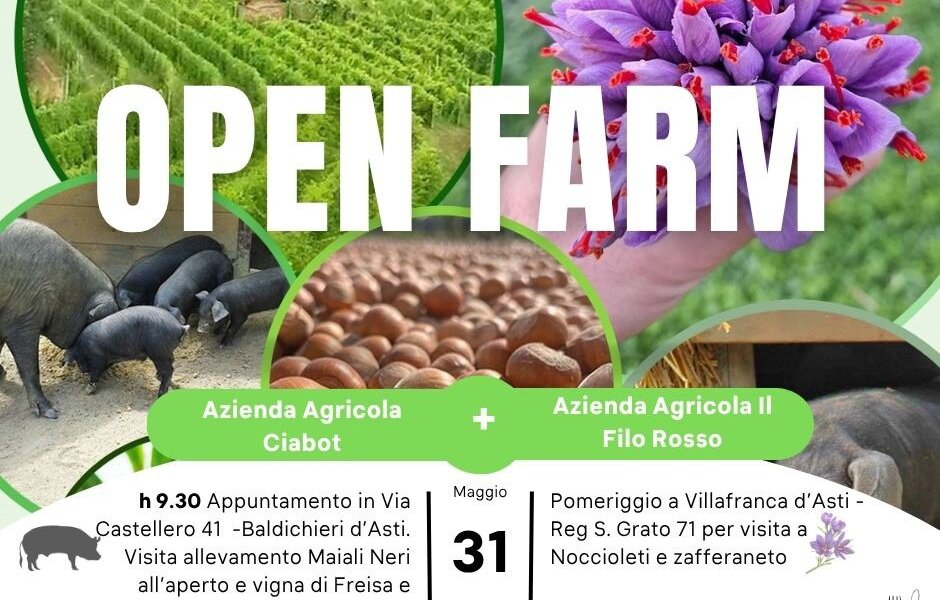 Open Farm 2026 - Baldichieri d'Asti e Villafranca d'Asti